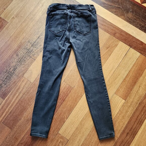 LOFT Dark Gray Legging Jeans Size 4/27 - Picture 10 of 14